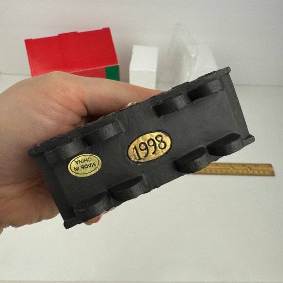 Vtg 1998 JCPenney Christmas Holiday Santa My Favorite Photo Train Week 39 READ - Picture 10 of 11